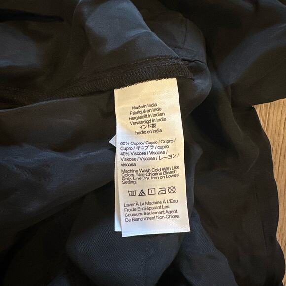 NWT Madewell Crisscross Midi Slip Dress in Cupro-Blend Size 4 - Picture 9 of 9